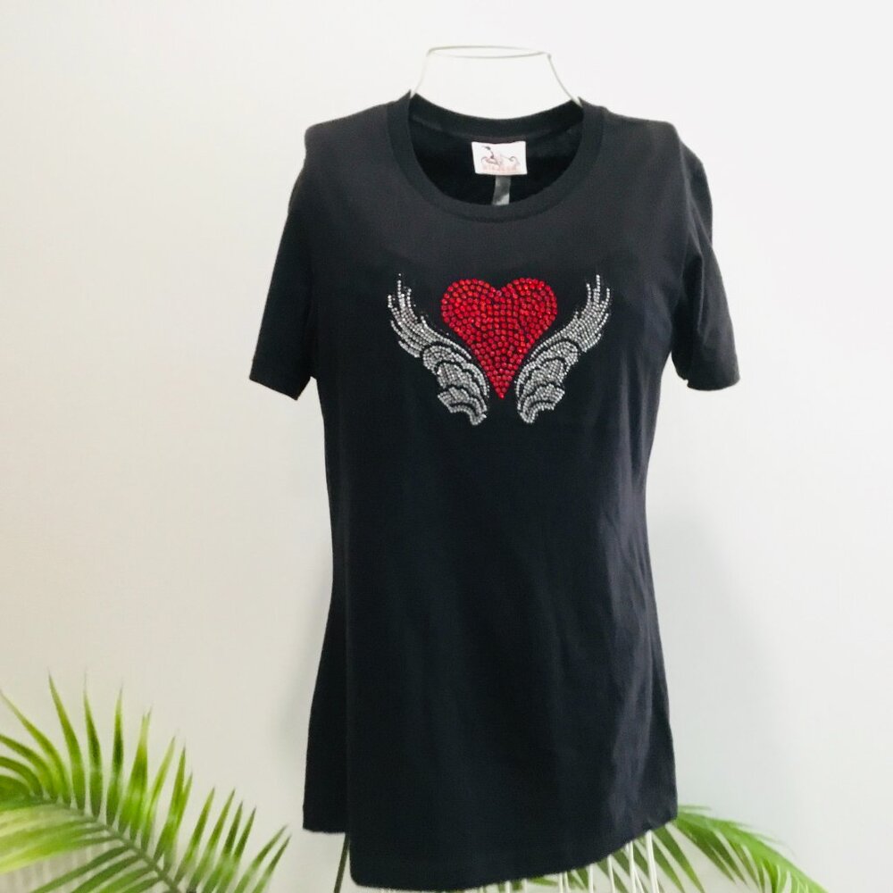 BikeChik Embellished Tee - Medium